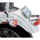 Kuryakyn Tail Lamp Visor with Slot For Harley-Davidson Charcoal - Driven Powersports