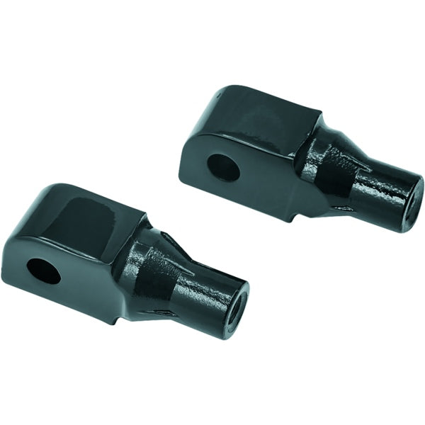 Kuryakyn Taper Driver Peg Adaptor For Honda / Suzuki / Triumph & More Black - Driven Powersports