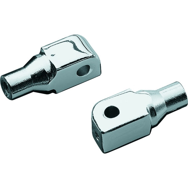 Kuryakyn Spline Peg Adaptor For Honda / Suzuki / Triumph & More Charcoal - Driven Powersports
