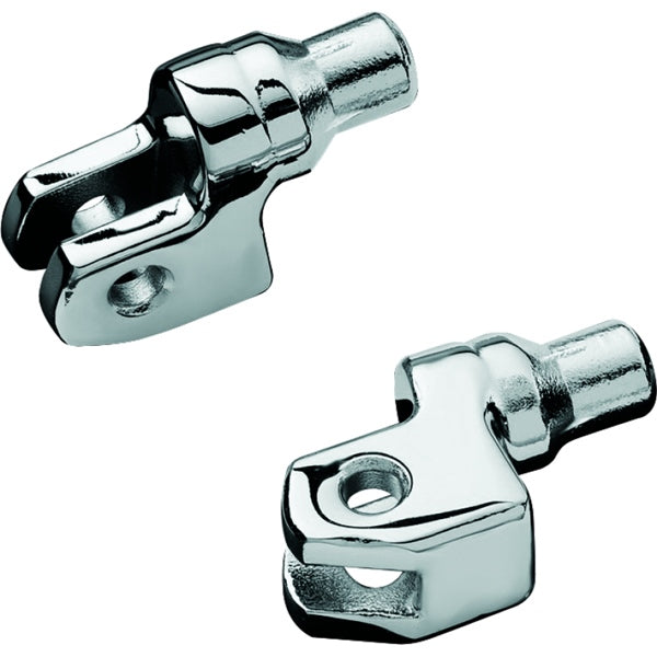 Kuryakyn Front Peg Adapter For Yamaha Charcoal - Driven Powersports