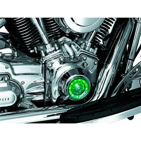 Kuryakyn Tappet Block Accent For Harley-Davidson Charcoal - Driven Powersports