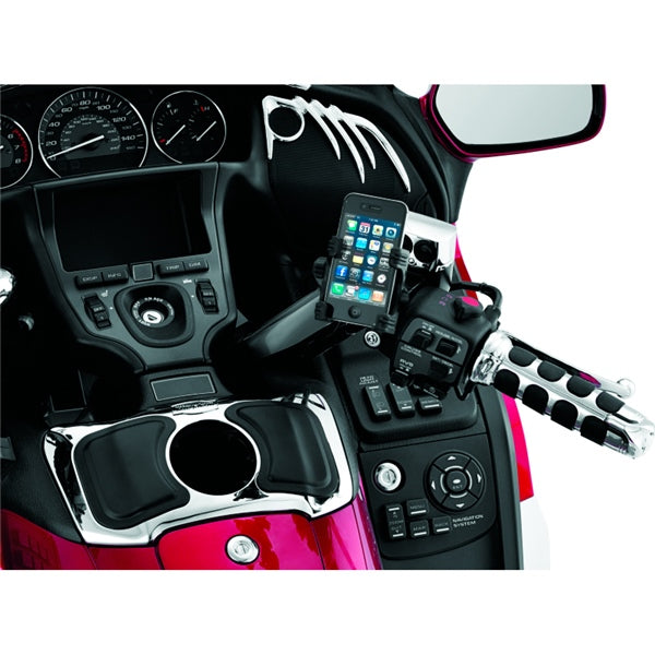 Kuryakyn Tech Connect Cradle for Perche Black - Driven Powersports