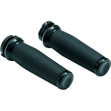 Kuryakyn Thresher Grip Dual Cable Black - Driven Powersports