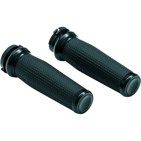 Kuryakyn Thresher Grip Dual Cable Black - Driven Powersports
