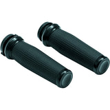 Kuryakyn Thresher Grip Black - Driven Powersports
