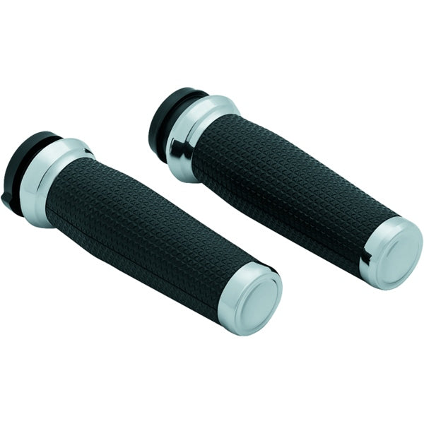 Kuryakyn Thresher Grip Charcoal - Driven Powersports