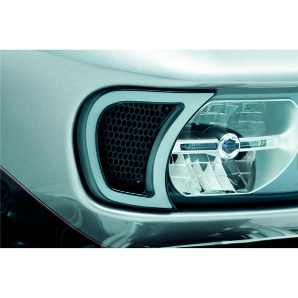 Kuryakyn Tracer Headlight Vent Accent Smoke - Driven Powersports