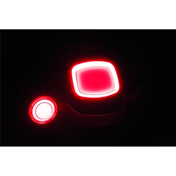 Kuryakyn Tracer LED Turn Signal Insert For Harley-Davidson Red/Smoke - Driven Powersports
