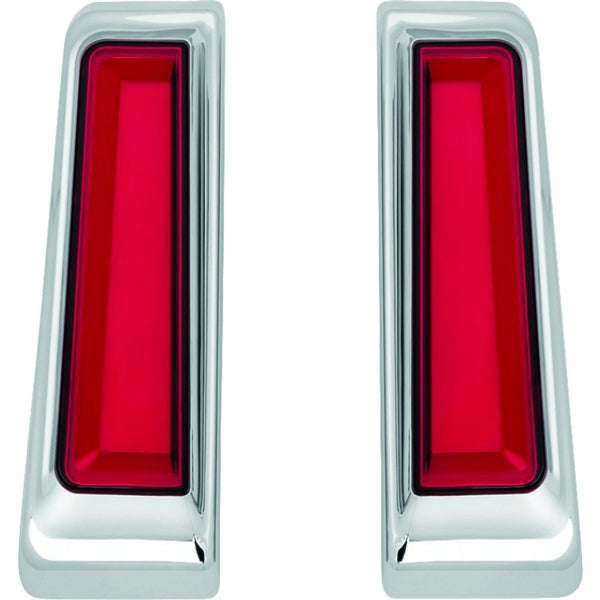 Kuryakyn Tracer LED Insert for Saddlebag Support For Harley-Davidson Charcoal - Driven Powersports