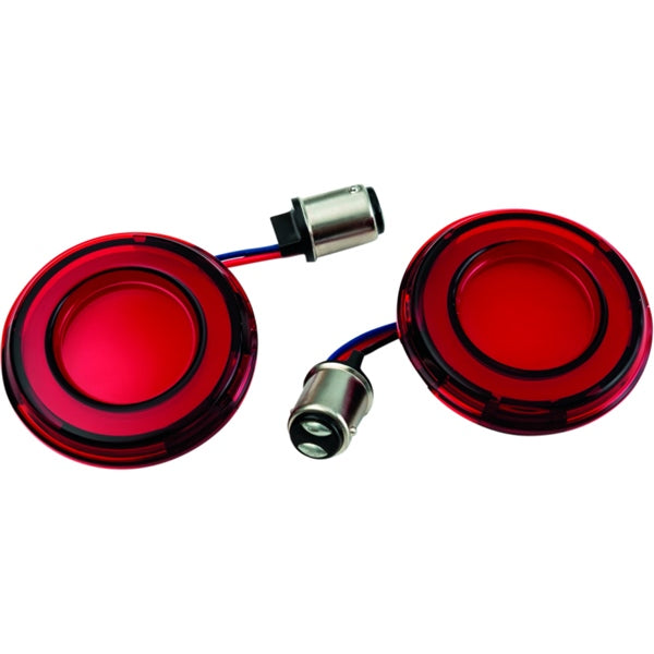 Kuryakyn Tracer LED Turn Signal Insert For Harley-Davidson Red - Driven Powersports