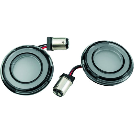 Kuryakyn Tracer LED Turn Signal Insert For Harley-Davidson Red/Smoke - Driven Powersports
