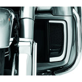 Kuryakyn Tracer Lower Fairing Grill For Harley-Davidson Black - Driven Powersports