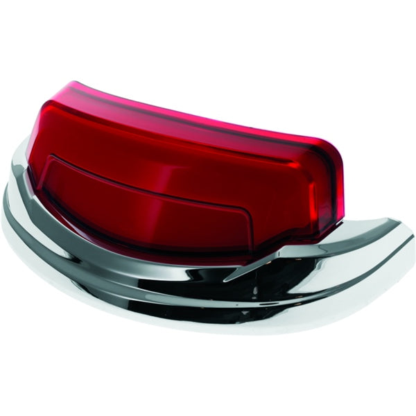 Kuryakyn Tracer Rear Fender Tip Light For Harley-Davidson Charcoal/Red - Driven Powersports