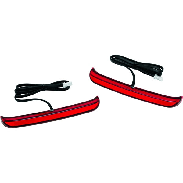 Kuryakyn Tracer LED Insert for Saddlebag Support For Harley-Davidson Red - Driven Powersports