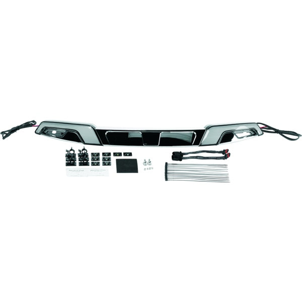 Kuryakyn Tracer Windshield Trim For Harley-Davidson Charcoal - Driven Powersports