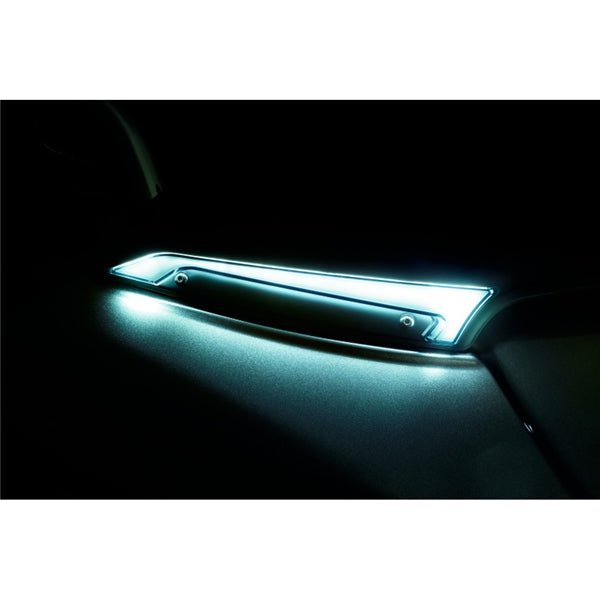 Kuryakyn Tracer Windshield Trim Light Black - Driven Powersports