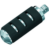 Kuryakyn Trident Large Peg with Male Mount Adapter Charcoal - Driven Powersports