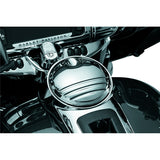 Kuryakyn Tri-Line Fuel Cap For Harley-Davidson Charcoal - Driven Powersports