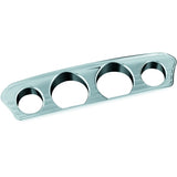 Kuryakyn Tri-Line Gauge Trim For Harley-Davidson Charcoal - Driven Powersports
