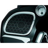 Kuryakyn Speaker Accent For Harley-Davidson Charcoal - Driven Powersports