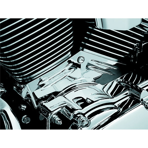Kuryakyn Twin Cam Cylinder Base For Harley-Davidson Charcoal - Driven Powersports