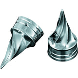 Kuryakyn Twisted Axle Cap For Harley-Davidson Charcoal - Driven Powersports