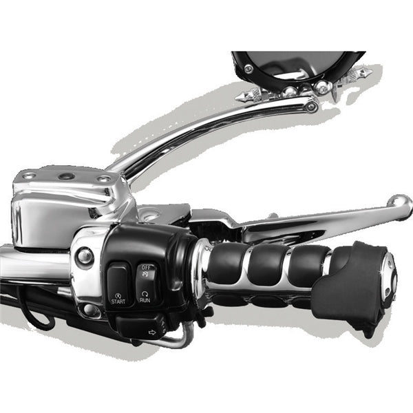 Kuryakyn Universal Standard Throttle Bosse Black XL - Driven Powersports