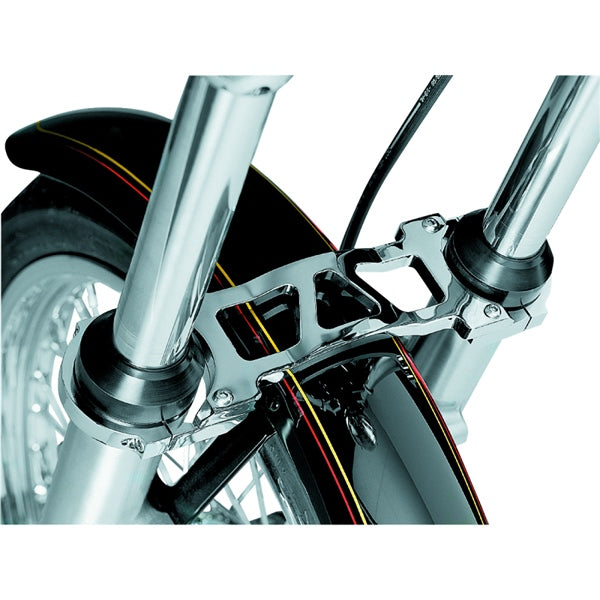 Kuryakyn Wide Glide Fork Brace For Harley-Davidson Charcoal - Driven Powersports
