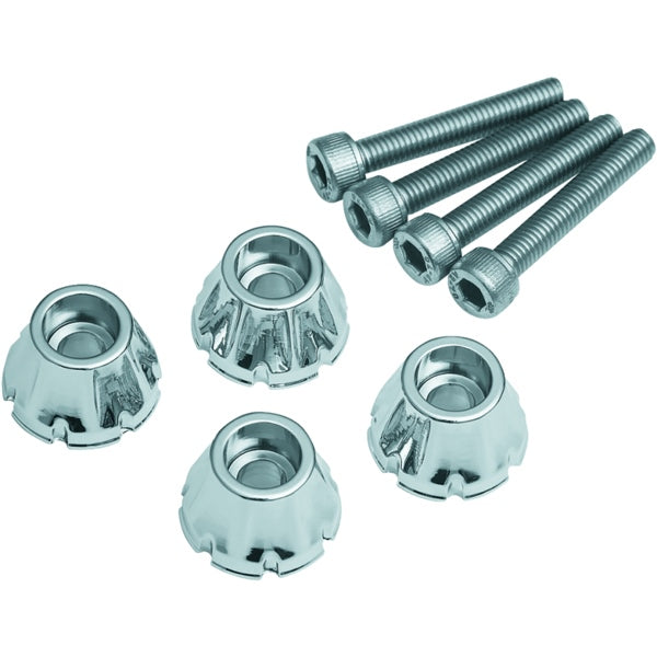Kuryakyn Windshield Screw For Harley-Davidson Charcoal - Driven Powersports