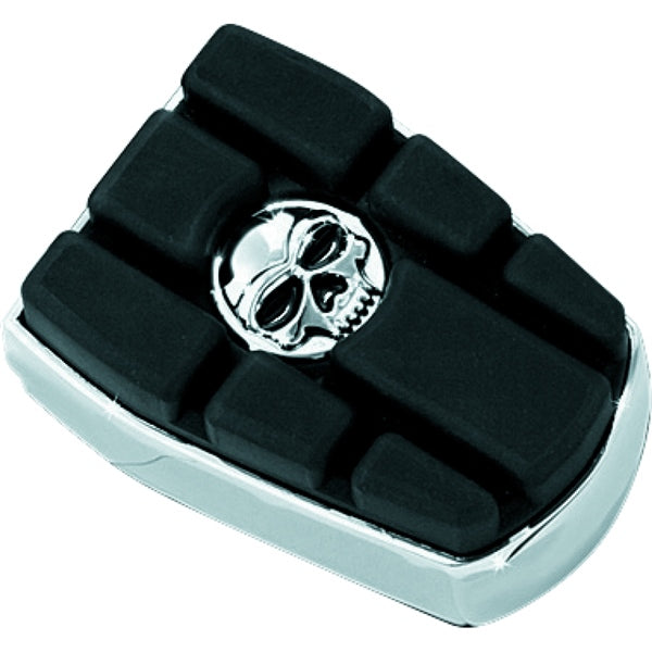 Kuryakyn Zombie Brake Pedal Pad For Harley-Davidson Charcoal - Driven Powersports