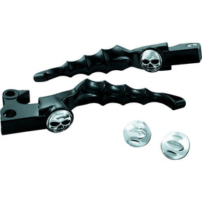 Kuryakyn Zombie Lever Set For Harley-Davidson Black - Driven Powersports