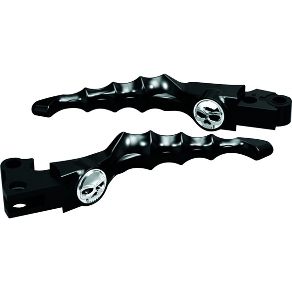 Kuryakyn Zombie Lever Set For Harley-Davidson Black - Driven Powersports