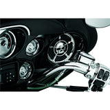 Kuryakyn Zombie Speaker Grill For Harley-Davidson Charcoal - Driven Powersports