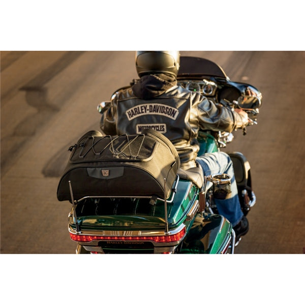 Kuryakyn Momentum Hitchhiker Trunk Rack Bag Black - Driven Powersports