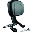 Kuryakyn Multi-Purpose Backrest Charcoal/Black - Driven Powersports