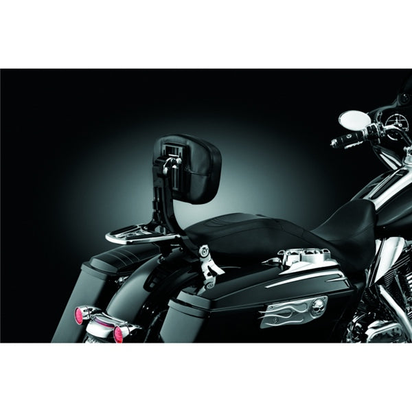 Kuryakyn Multi-Purpose Backrest Charcoal/Black - Driven Powersports