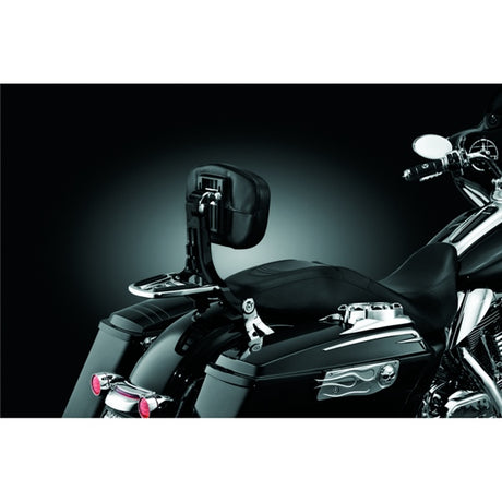 Kuryakyn Multi-Purpose Backrest Charcoal/Black - Driven Powersports