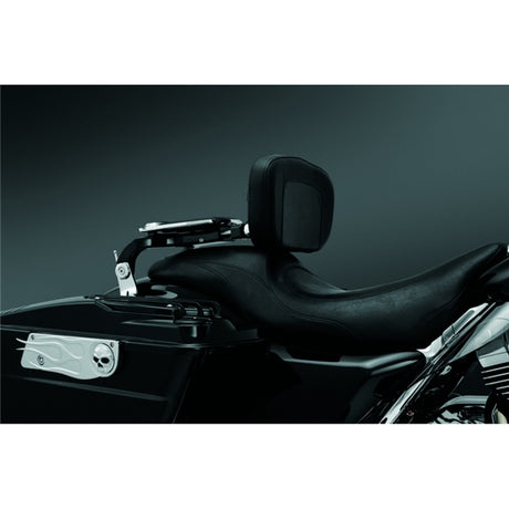 Kuryakyn Multi-Purpose Backrest Charcoal/Black - Driven Powersports