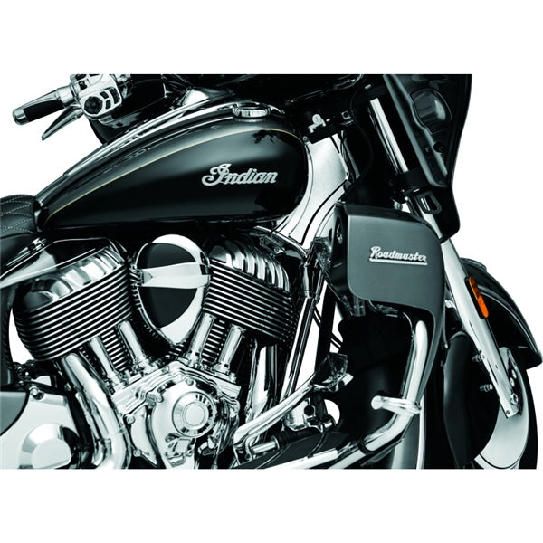 Kuryakyn Neck Cover For Harley-Davidson / Indian Charcoal - Driven Powersports