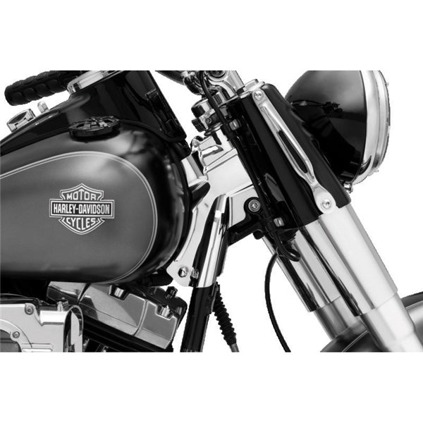 Kuryakyn Neck Cover for Harley-Davidson For Harley-Davidson Charcoal - Driven Powersports