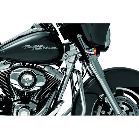 Kuryakyn Neck Cover for Harley-Davidson For Harley-Davidson Charcoal - Driven Powersports