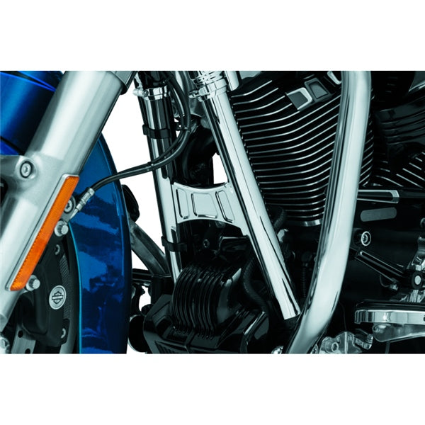 Kuryakyn Neck Cover for Harley-Davidson For Harley-Davidson Charcoal - Driven Powersports