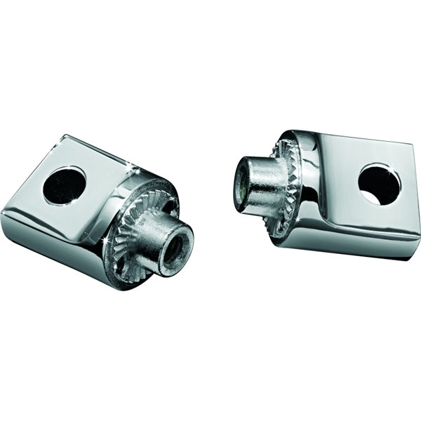 Kuryakyn Non-Pivot Splined Male Adapter Charcoal - Driven Powersports