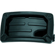 Kuryakyn Nova Curved Vertical Mount Side License Plate Holder Black - Driven Powersports
