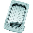 Kuryakyn Nova Curved Vertical Mount Side License Plate Holder Charcoal - Driven Powersports