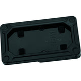 Kuryakyn Nova License Plate Frame For Harley-Davidson Black - Driven Powersports