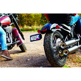 Kuryakyn Nova License Plate Frame For Harley-Davidson Black - Driven Powersports
