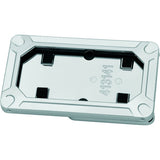 Kuryakyn Nova License Plate Frame For Harley-Davidson Charcoal - Driven Powersports