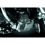 Kuryakyn Oil Cooler Cover For Harley-Davidson Charcoal - Driven Powersports