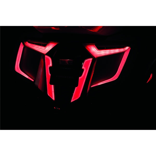 Kuryakyn Omni LED Rear Fender Cover For Harley-Davidson / Honda Black - Driven Powersports